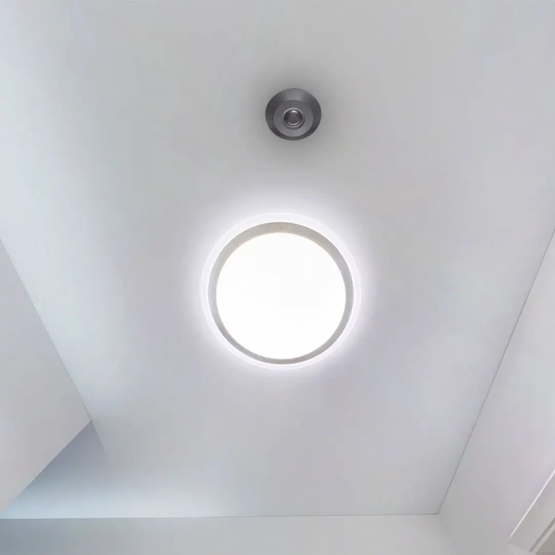V-TAC VT-8027-FB PIR-plafondbewegingssensor - 1000W LED - Zwart - afbeelding 2 van 6
