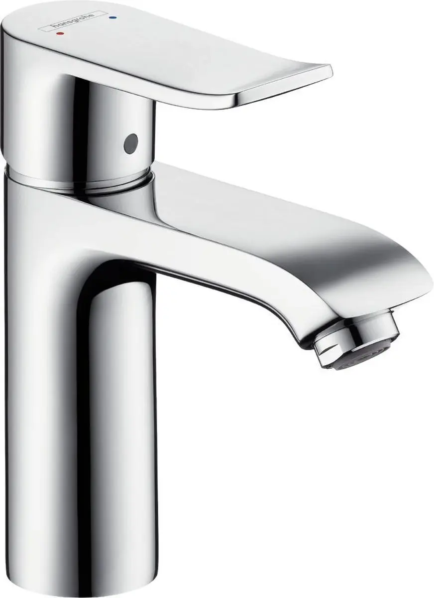 Hansgrohe Metris Wastafelkraan - Medium uitloop - Zonder wastegarnituur - Chroom