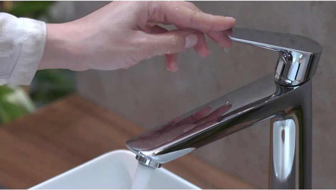 hansgrohe Talis E Wastafelmengkraan 71716000 - Chroom - afbeelding 4 van 6