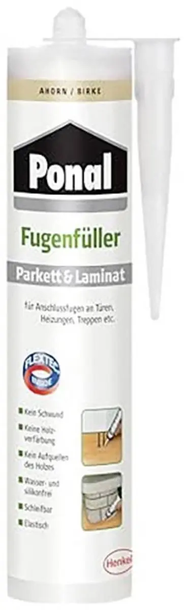 Ponal Parkett & Laminat Voegenvuller Esdoorn 280g - afbeelding 6 van 6