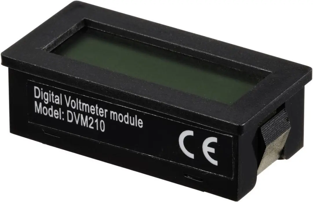 Voltcraft DVM210 Digitaal inbouwmeetapparaat ±199,9 mV - afbeelding 3 van 6