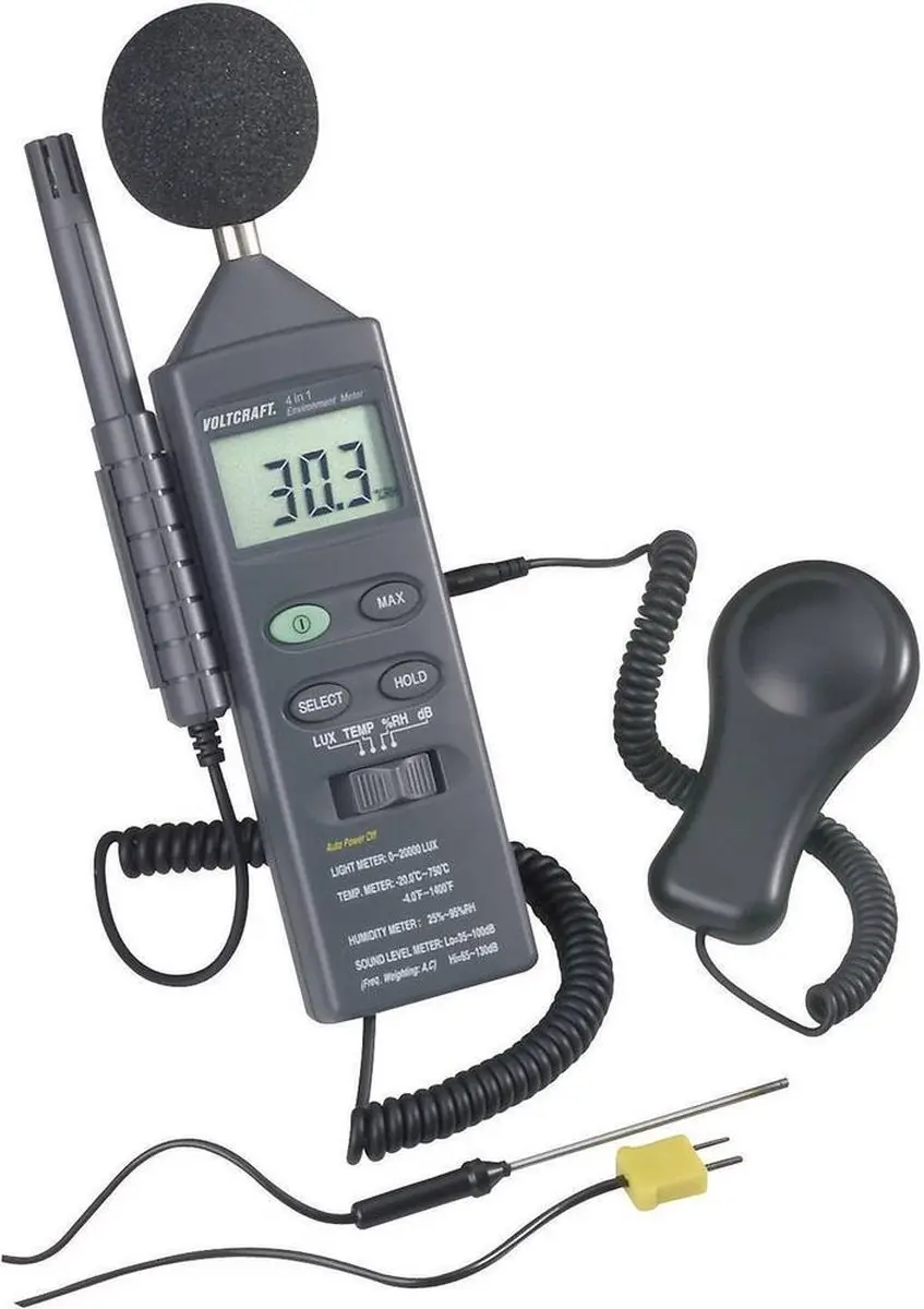 Voltcraft DT 8820 Temperatuurmeter -20 tot +750 °C - afbeelding 3 van 6