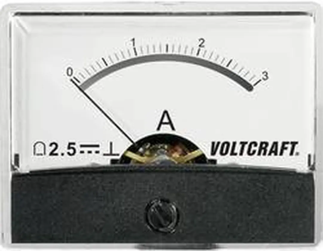 Voltcraft AM-60X46/3A/DC Inbouwmeter