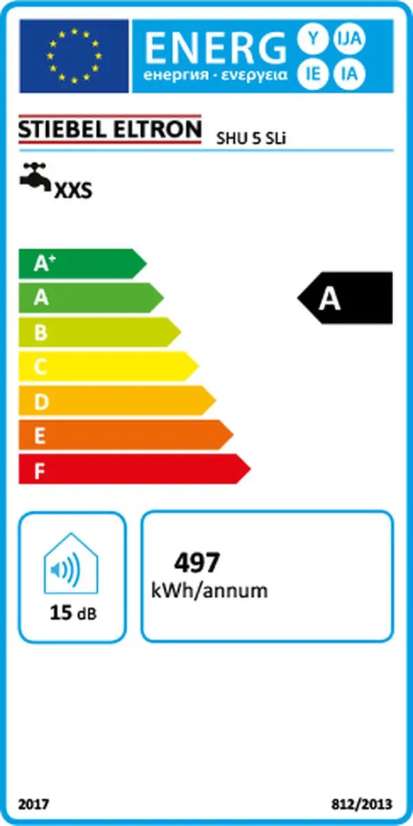 Stiebel Eltron SHU 5 Sli Close-in Boiler - 5L - afbeelding 5 van 5