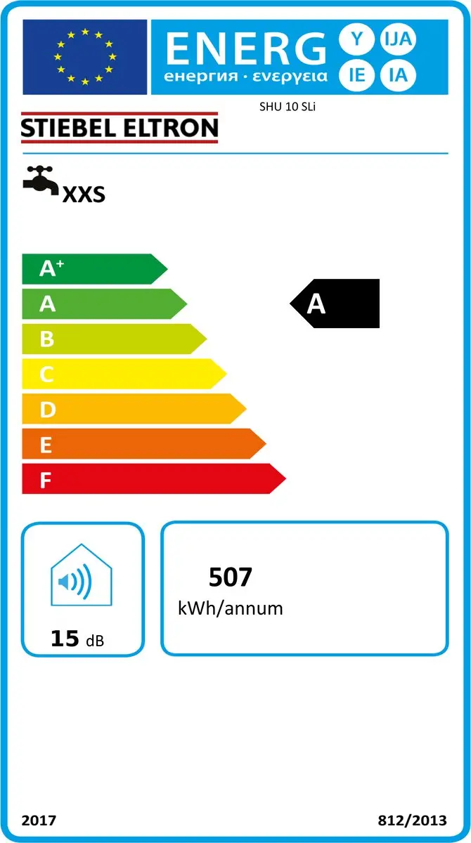 Stiebel Eltron SHU 5 Sli Close-in Boiler - 5L - afbeelding 2 van 5