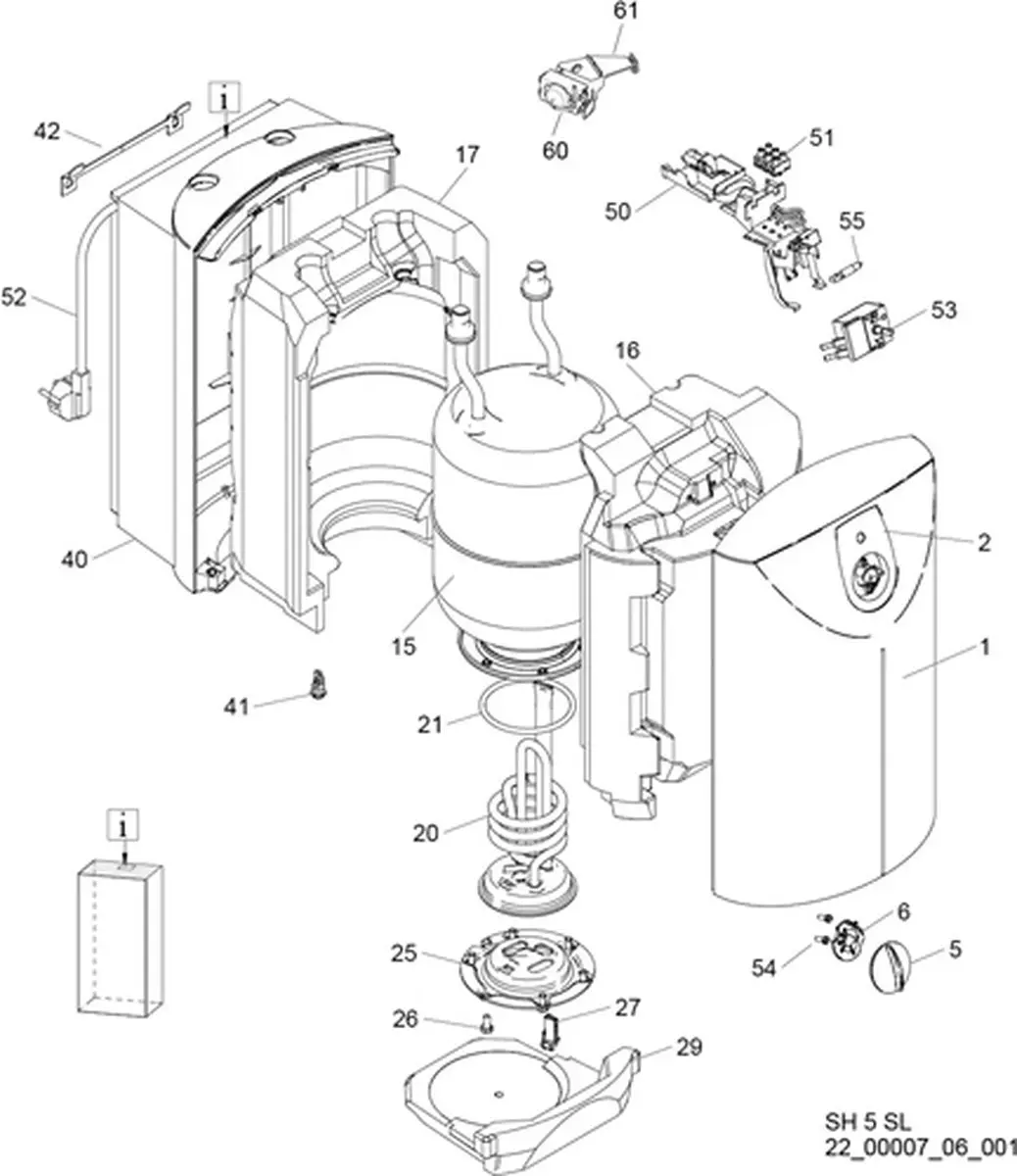 Stiebel Eltron SHU 5 Sli Close-in Boiler - 5L - afbeelding 3 van 5