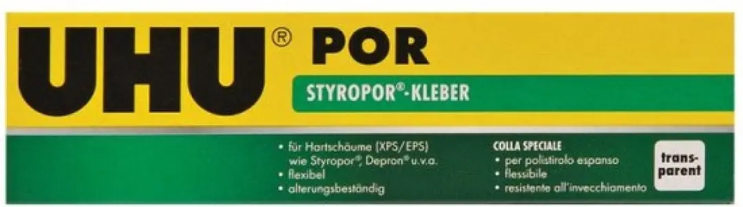 UHU POR Styropor-lijm - 40 g - afbeelding 3 van 6
