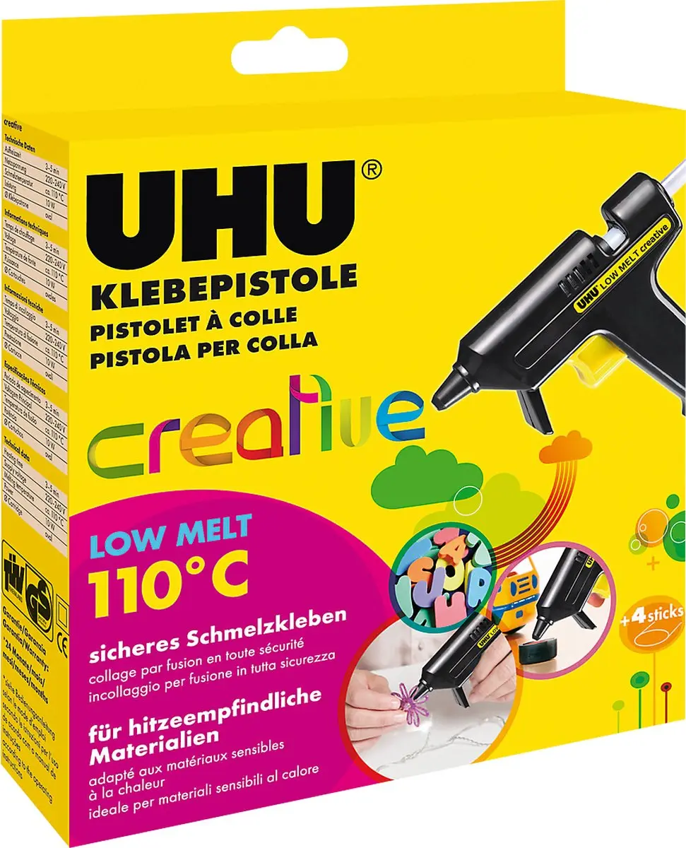 UHU Low Melt Creative Lijmpistool 10W