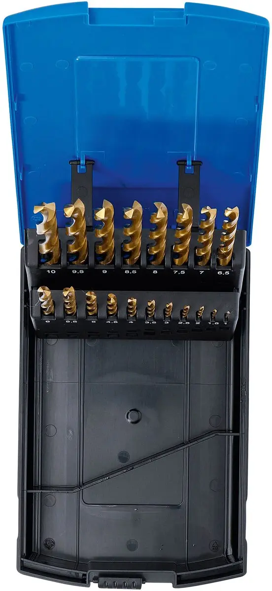BGS Technic Spiraalboren Set HSS-G 2040 - 1-10mm - 19-delig - afbeelding 3 van 6