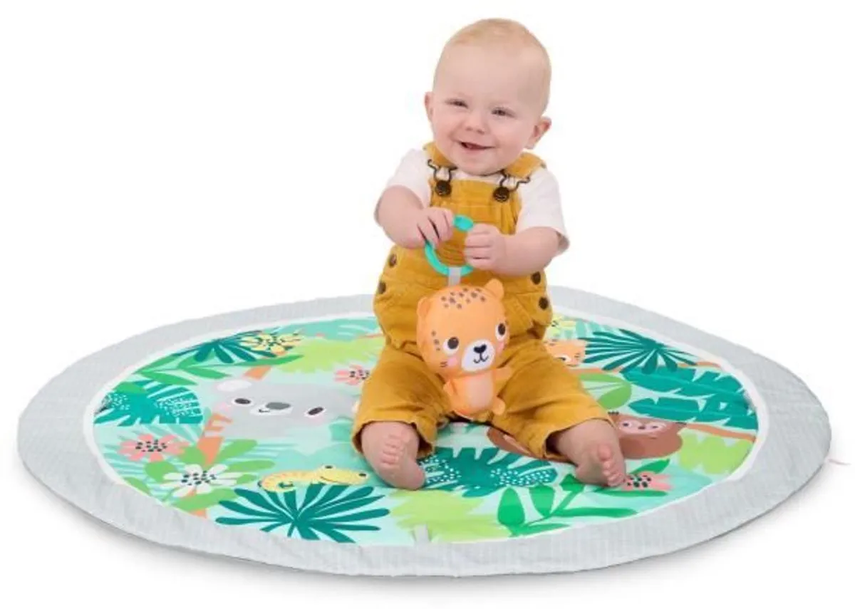 Bright Starts Babyspeelmat Tropisch Bos - Met Spiegel en Muzikale Boog