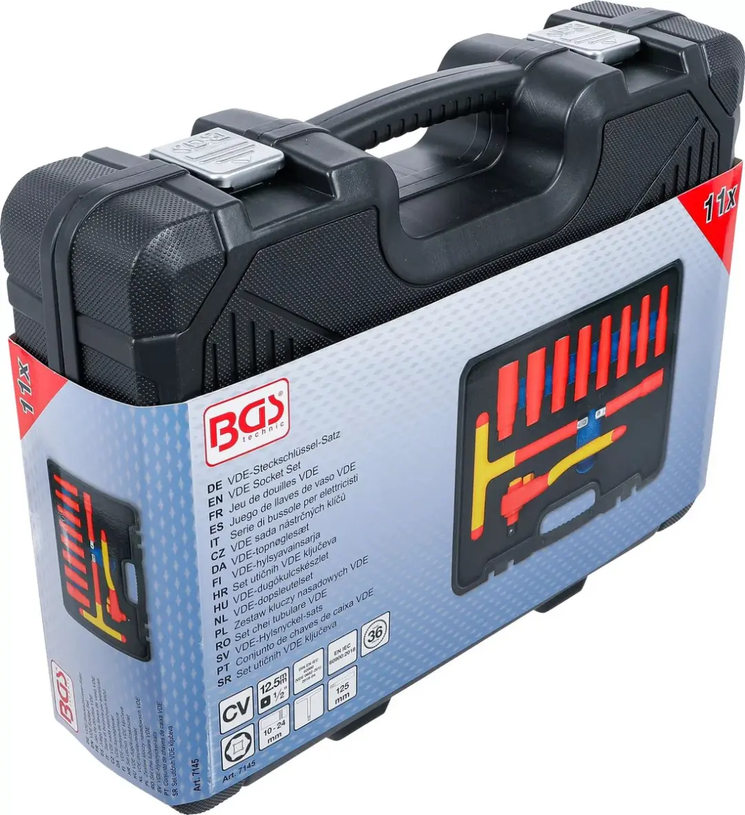 BGS technic 7145 VDE-dopsleutelset 1/2