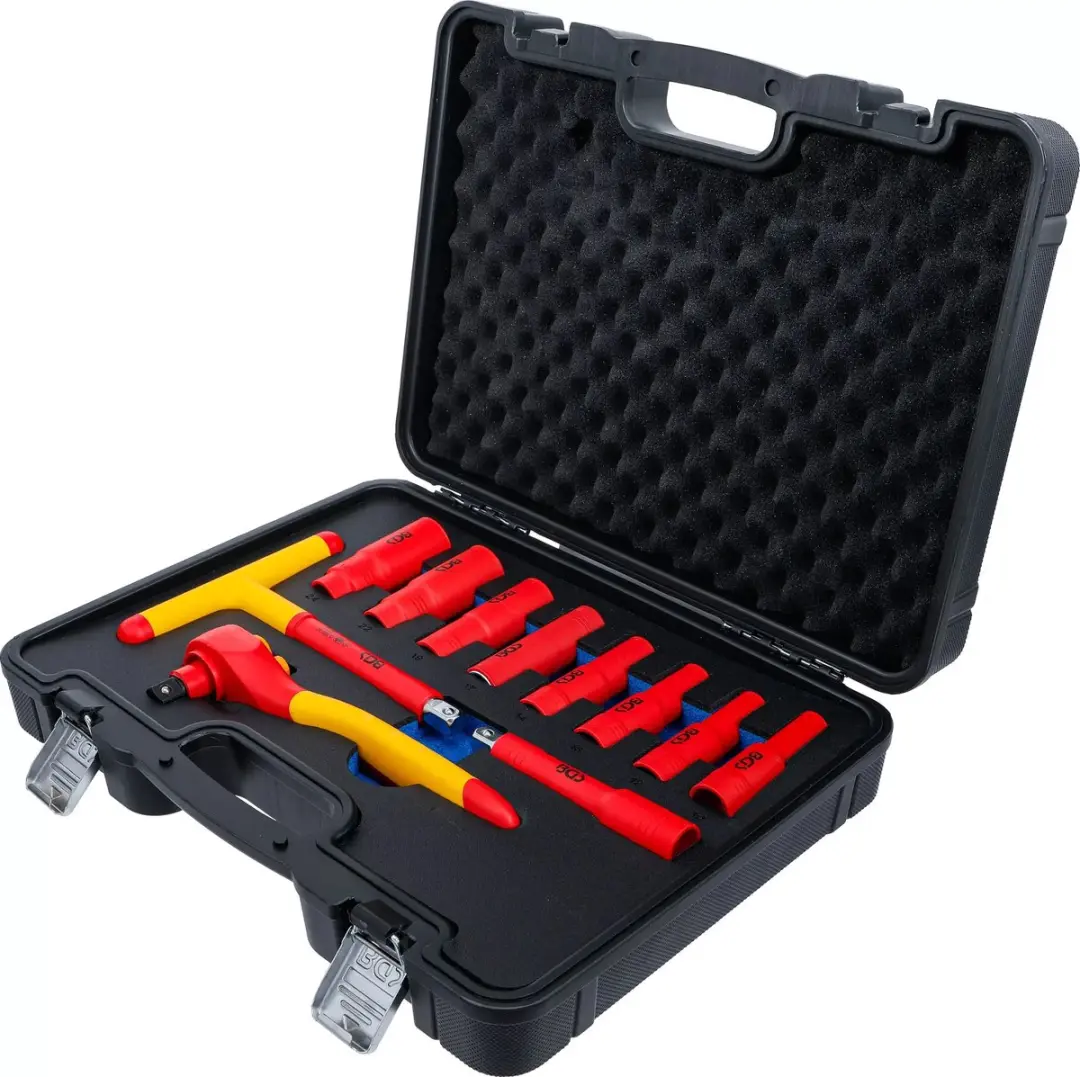 BGS technic 7145 VDE-dopsleutelset 1/2 - 11 delig - Zwart - afbeelding 4 van 6