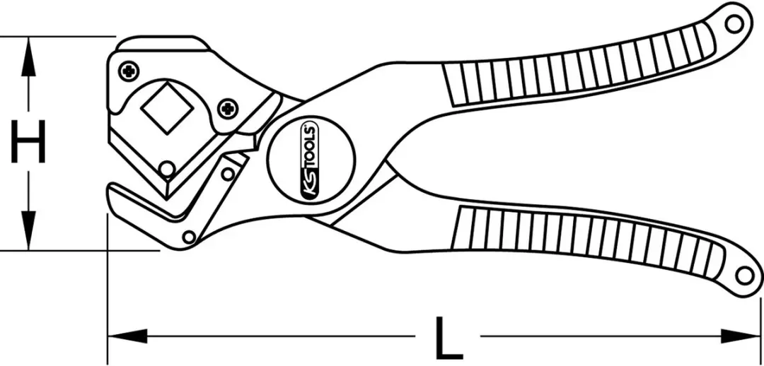 KS Tools 2222060 Slangsnijder - 6-25 mm - afbeelding 5 van 6