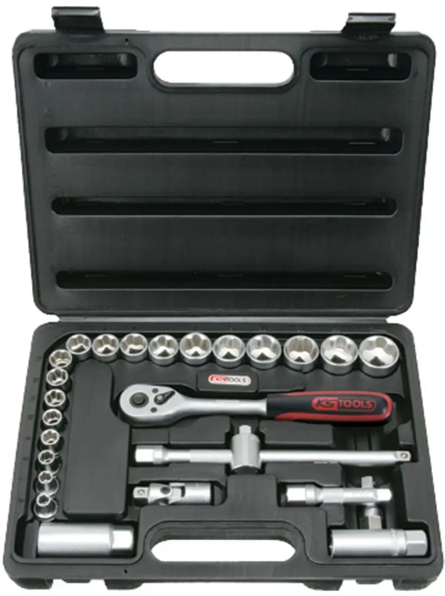 KS Tools 911.0626 Doppendoos Bit Set - 26 stuks - afbeelding 5 van 5