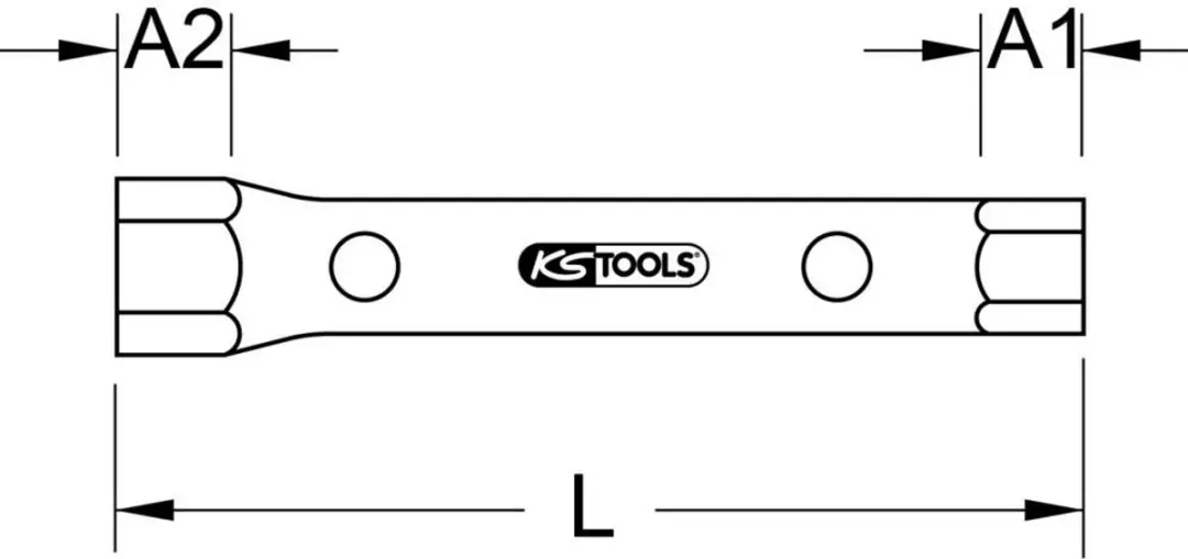 KS Tools 518.0884 Pijpsleutel 36-41 mm - afbeelding 5 van 6