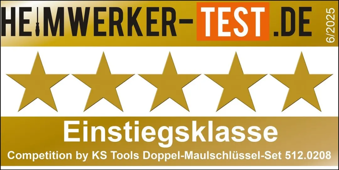KS Tools 512.0208 Dubbele Steeksleutelset 8-delig