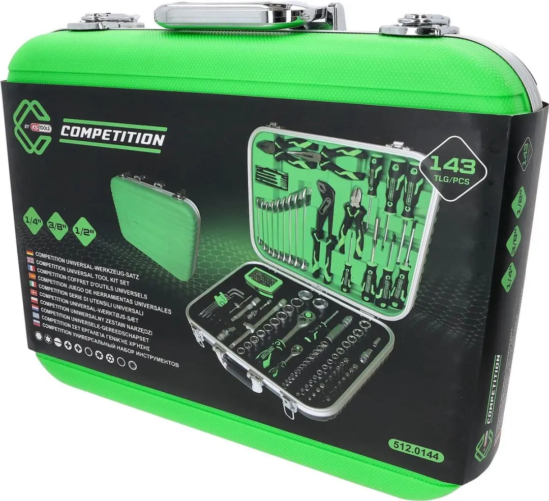 KS Tools 512.0144 Gereedschapsset Universeel met koffer - afbeelding 5 van 6