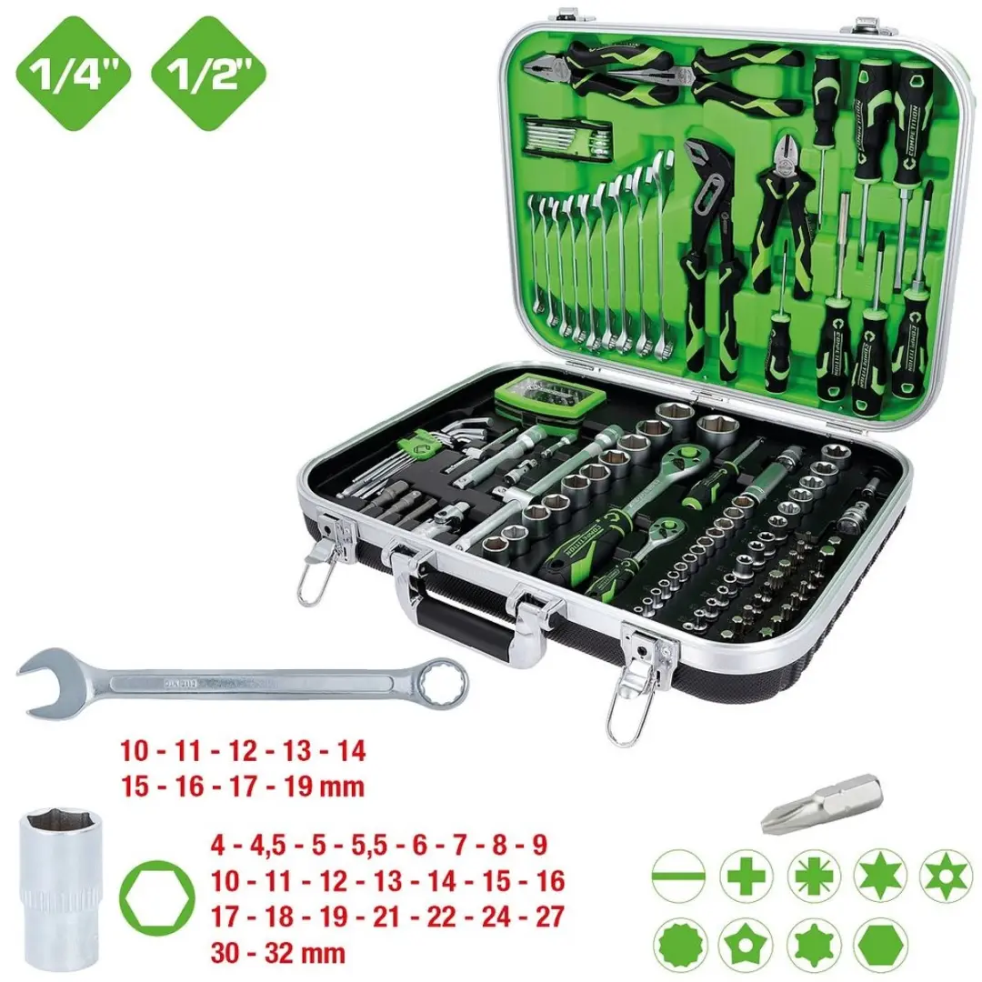 KS Tools 512.0144 Gereedschapsset Universeel met koffer - afbeelding 2 van 6