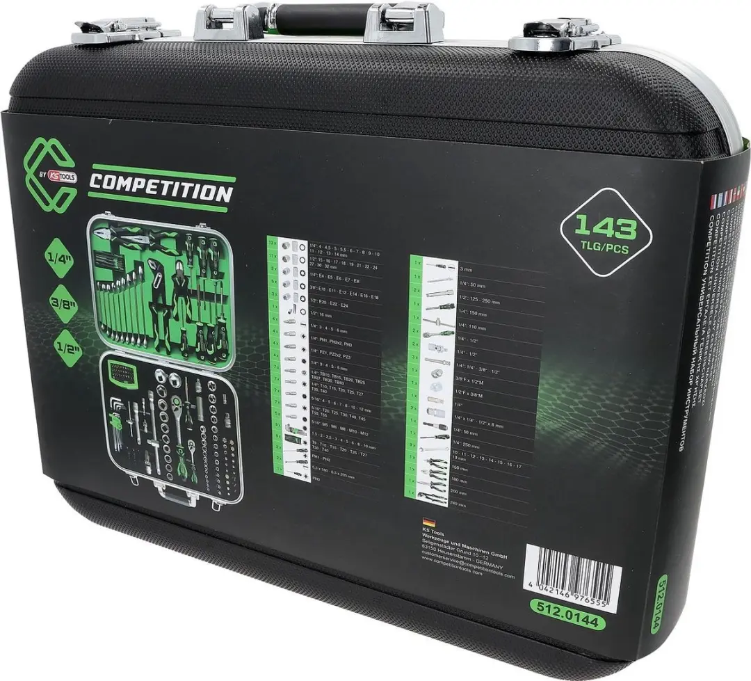 KS Tools 512.0144 Gereedschapsset Universeel met koffer - afbeelding 4 van 6