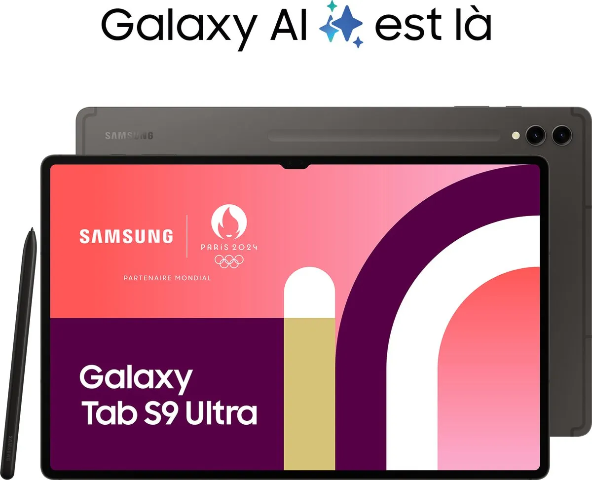 Samsung Galaxy Tab S9 Ultra SM-X910NZAAEUB - 256GB - Graphite