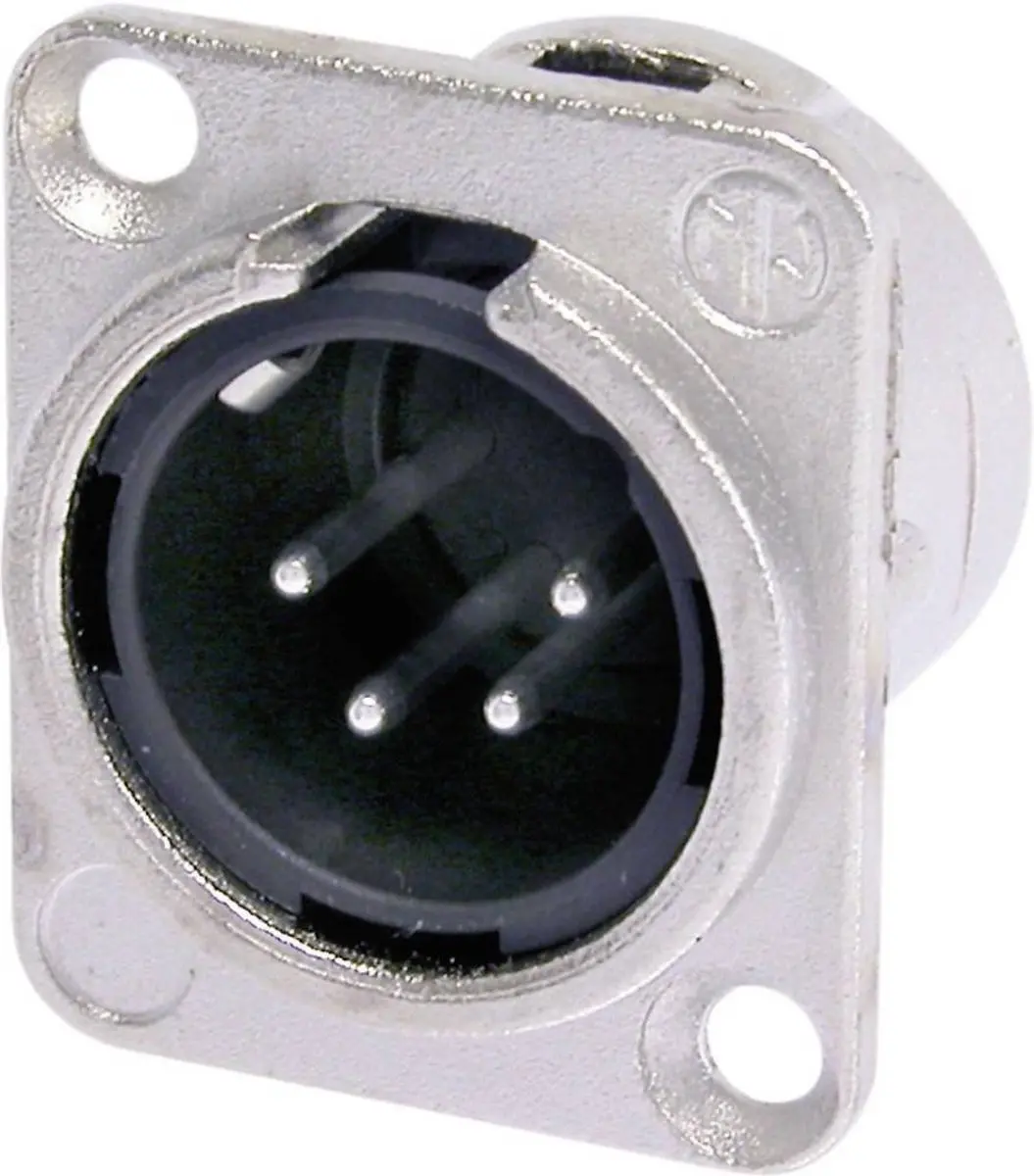 Neutrik NC4MDL1 XLR-connector flensstekker