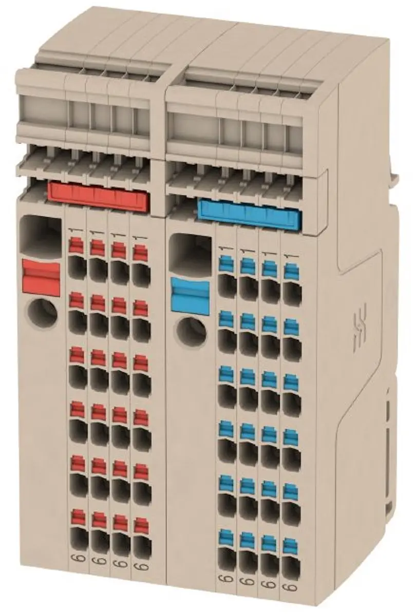Weidmüller 2506370000 Verdeler-serieklem Spanveer Beige