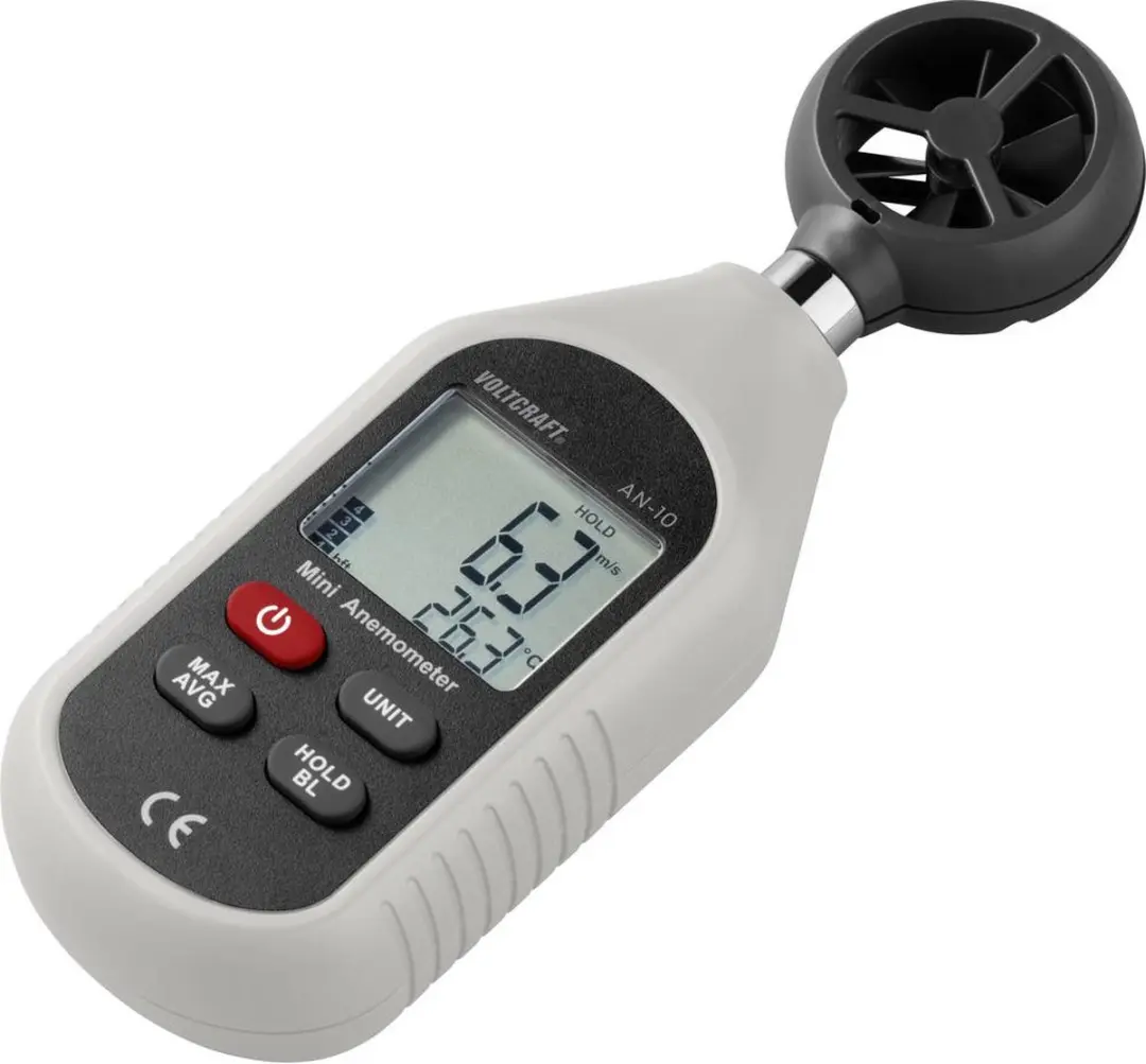 Voltcraft AN-10 Windmeter - 0.3 tot 30 m/s - afbeelding 3 van 6