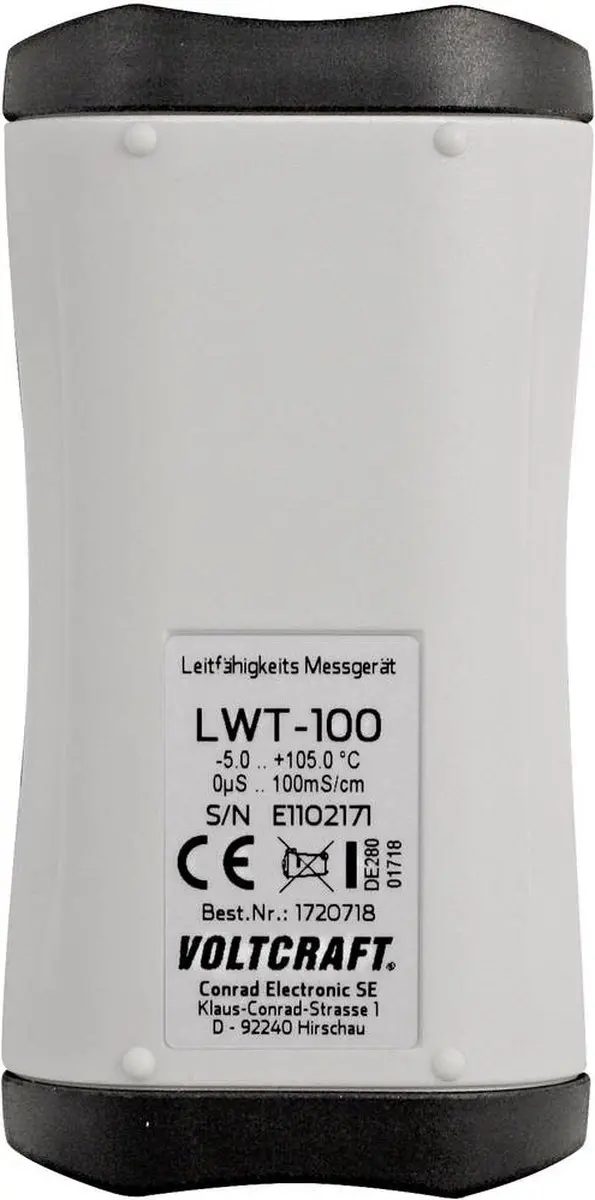 VOLTCRAFT LWT-100 Geleidbaarheidsmeter - TDS - afbeelding 3 van 3
