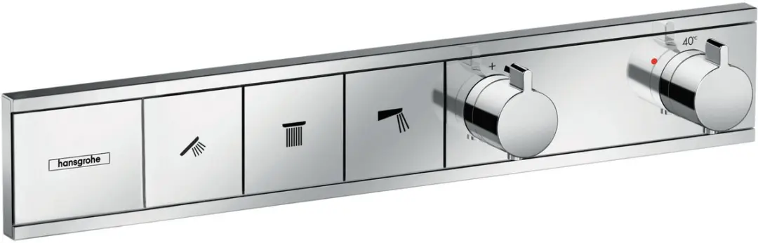 Hansgrohe RainSelect Afbouwdeel - Thermostaat - Chroom - afbeelding 2 van 6