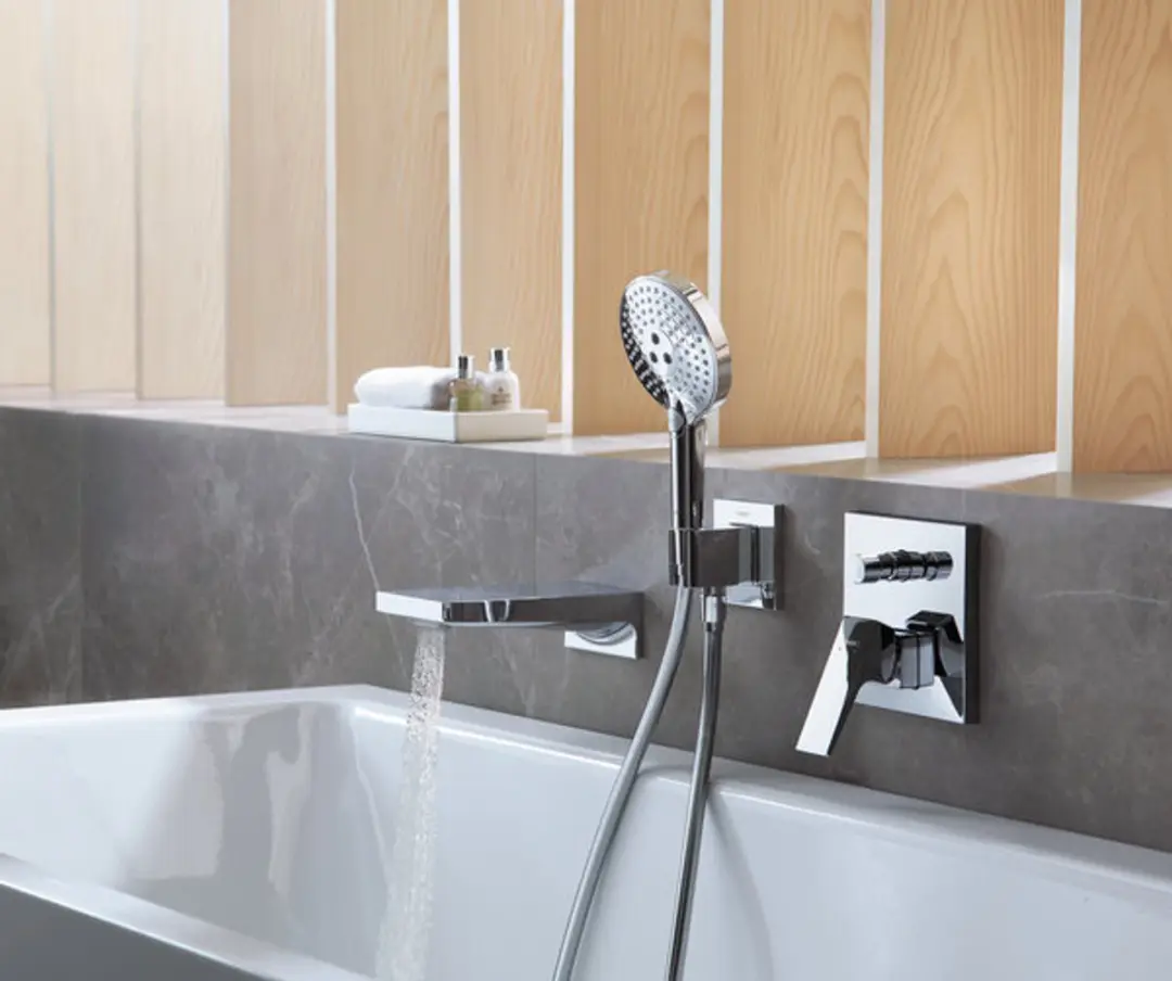 Hansgrohe Metropol Afbouwdeel ééngreeps badmengkraan geborsteld brons 32545140 - afbeelding 6 van 6