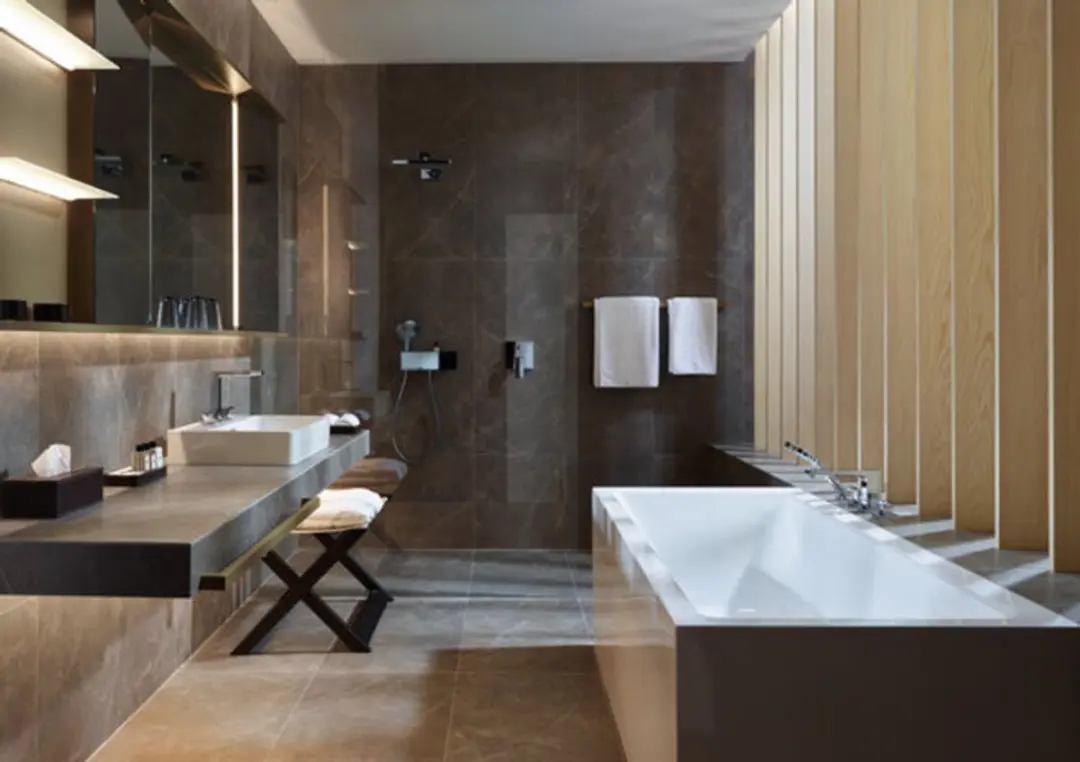 Hansgrohe Metropol Afbouwdeel ééngreeps badmengkraan geborsteld brons 32545140 - afbeelding 5 van 6