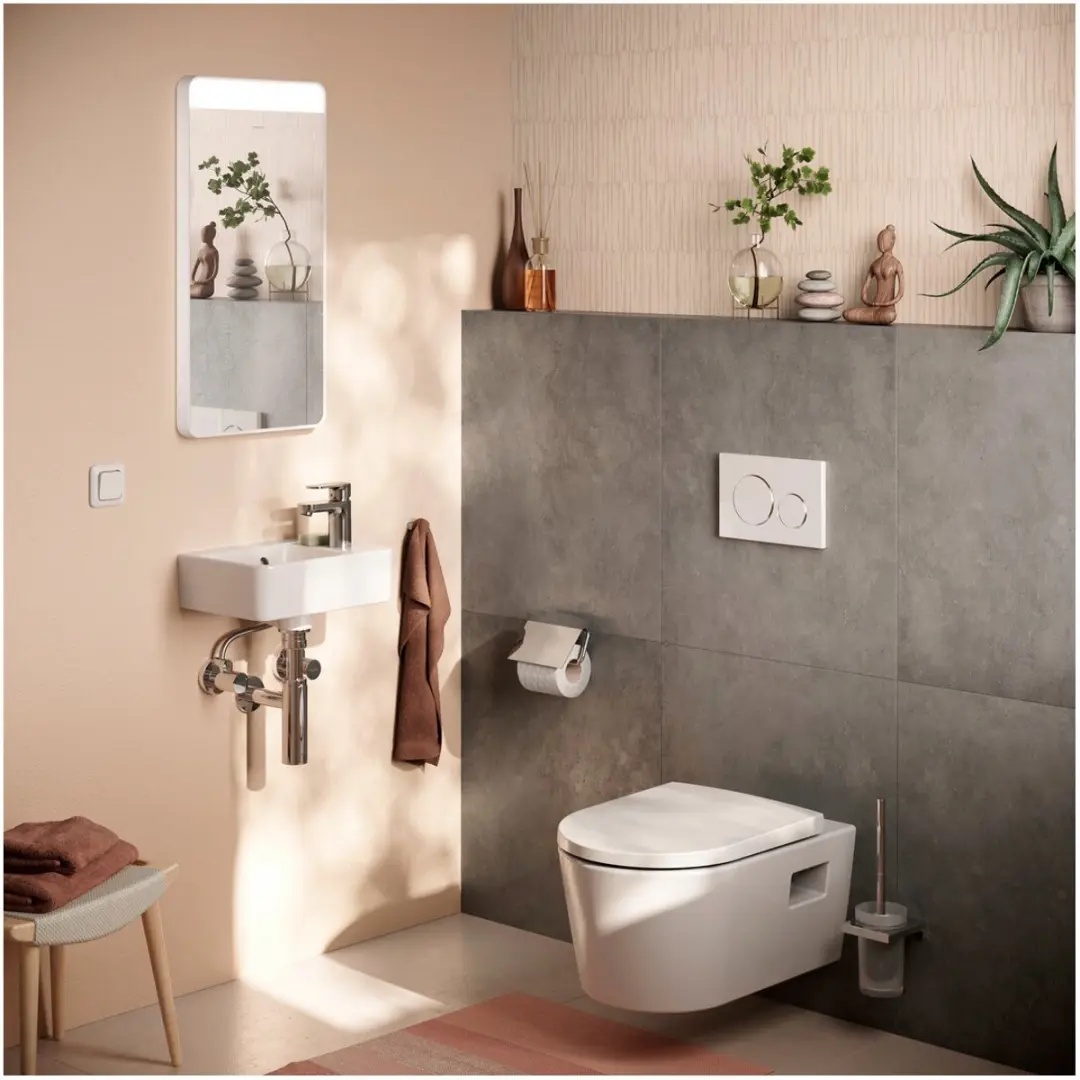 Hansgrohe Flowstar Universeel S Designbekersifon - Mat Wit - afbeelding 2 van 6