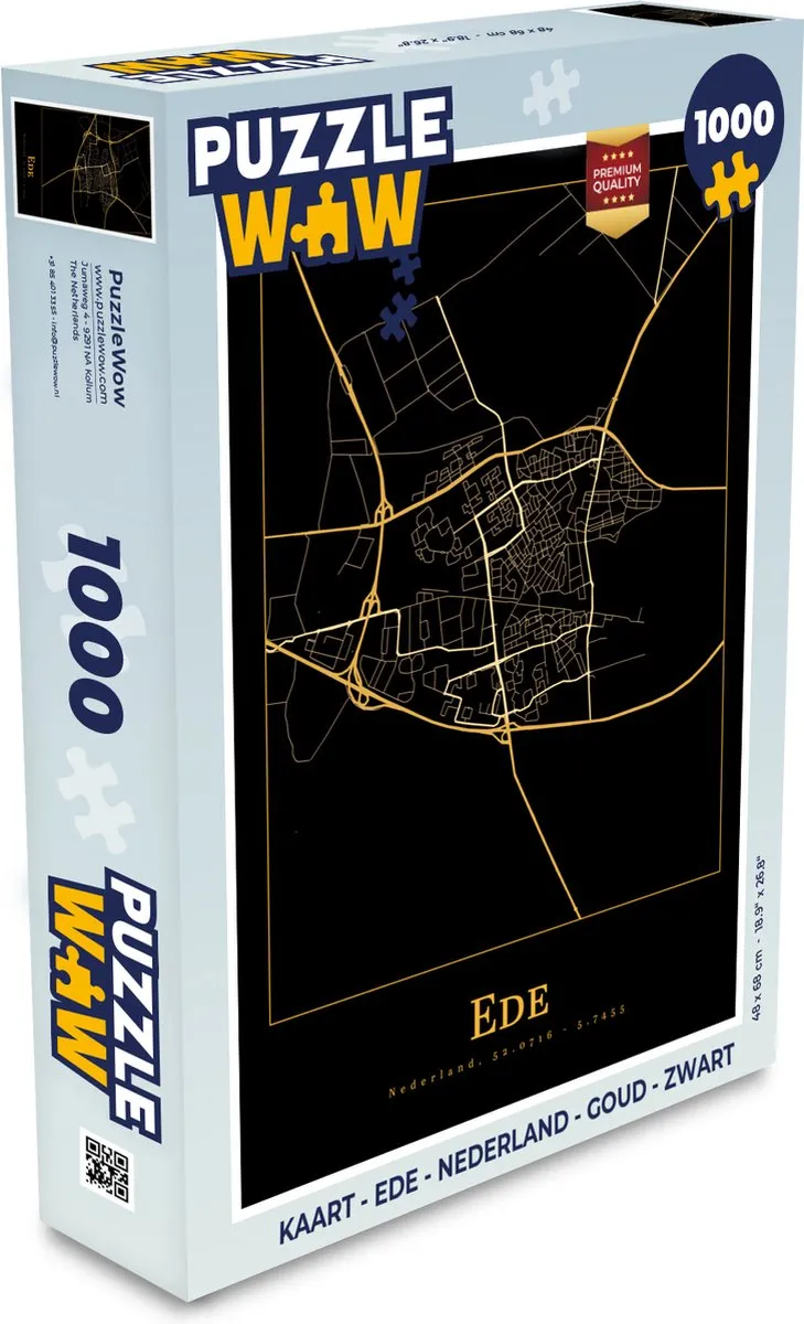 PuzzleWow Legpuzzel 1000 Stuks