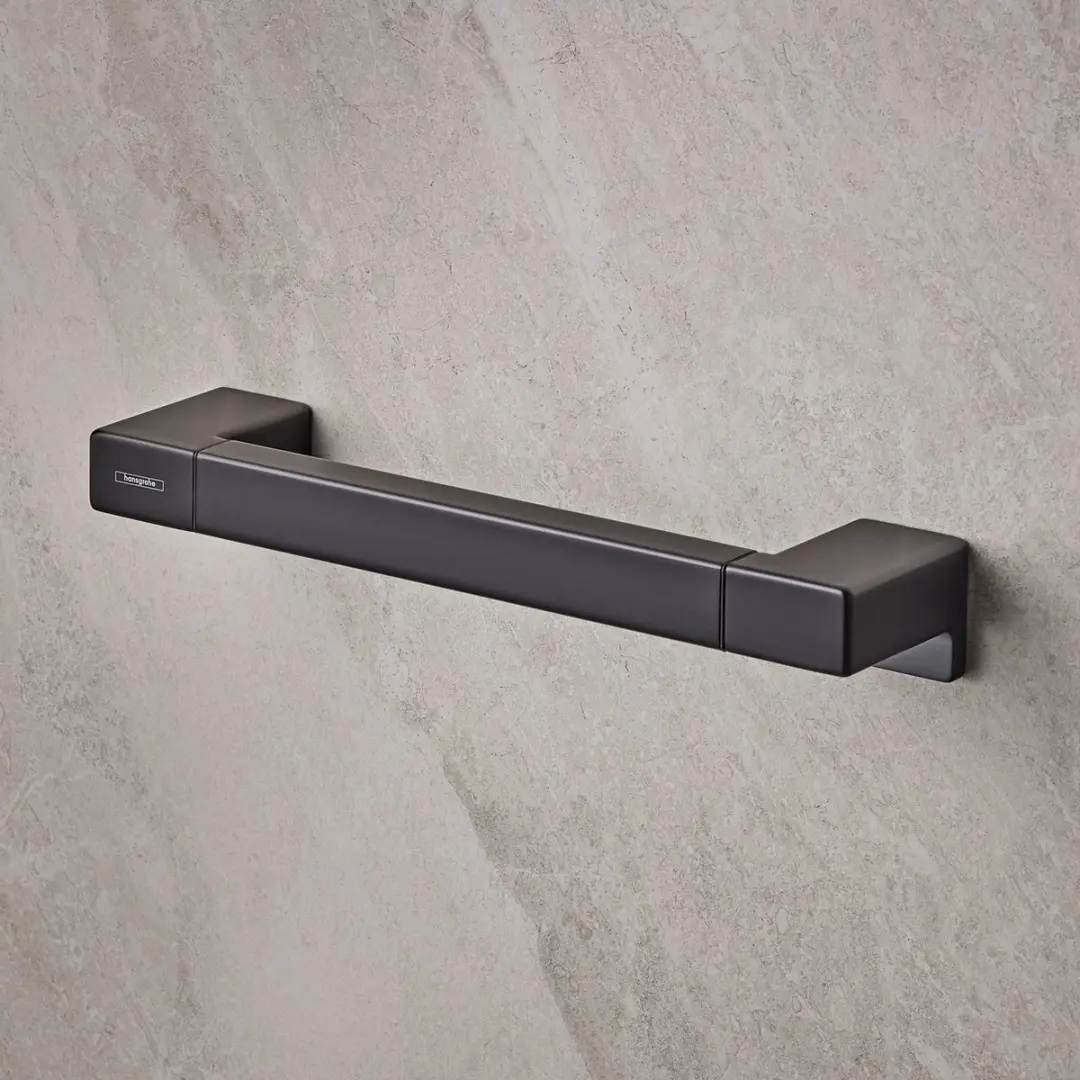 Hansgrohe AddStoris Badgreep 41744670 - Mat Zwart - afbeelding 2 van 4