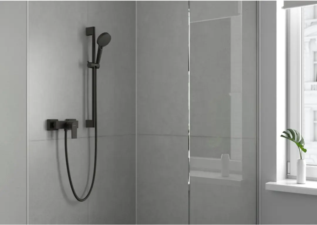 Hansgrohe Vernis Shape Eengreeps Douchekraan - Opbouw - afbeelding 4 van 6