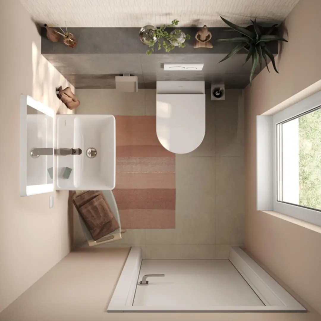 Hansgrohe Vernis Blend Wastafelmengkraan 100 - Chroom - afbeelding 3 van 6
