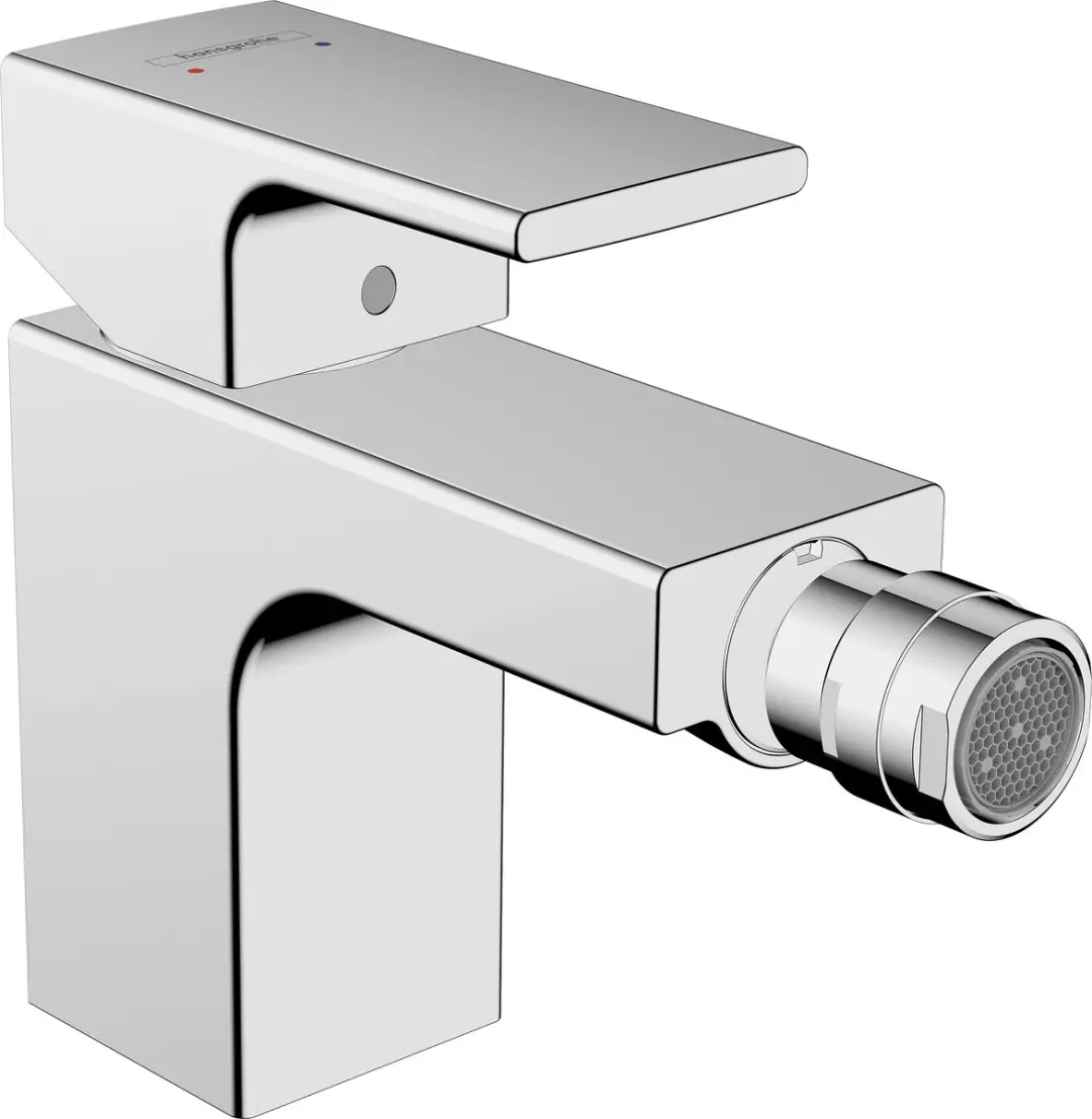 Hansgrohe Vernis Bidetkraan - met waste - hoogglans chroom
