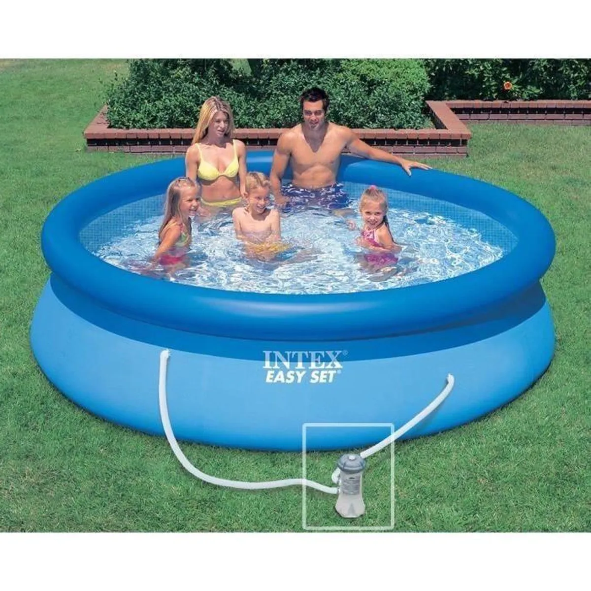 Intex Easy Set Opblaaszwembad 305cm - Blauw