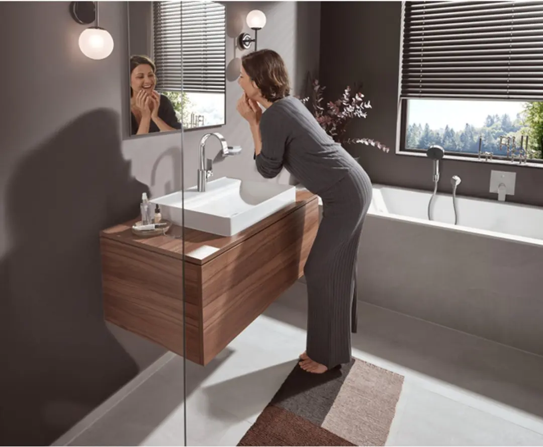 Hansgrohe Vivenis 210 Wastafelmengkraan - Mat Zwart - afbeelding 6 van 6