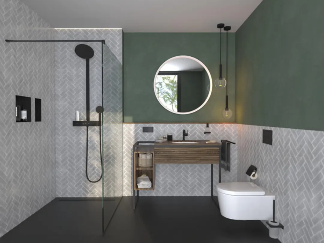 Hansgrohe EluPura S Closetzitting - SoftClose - Glans Wit - afbeelding 4 van 6
