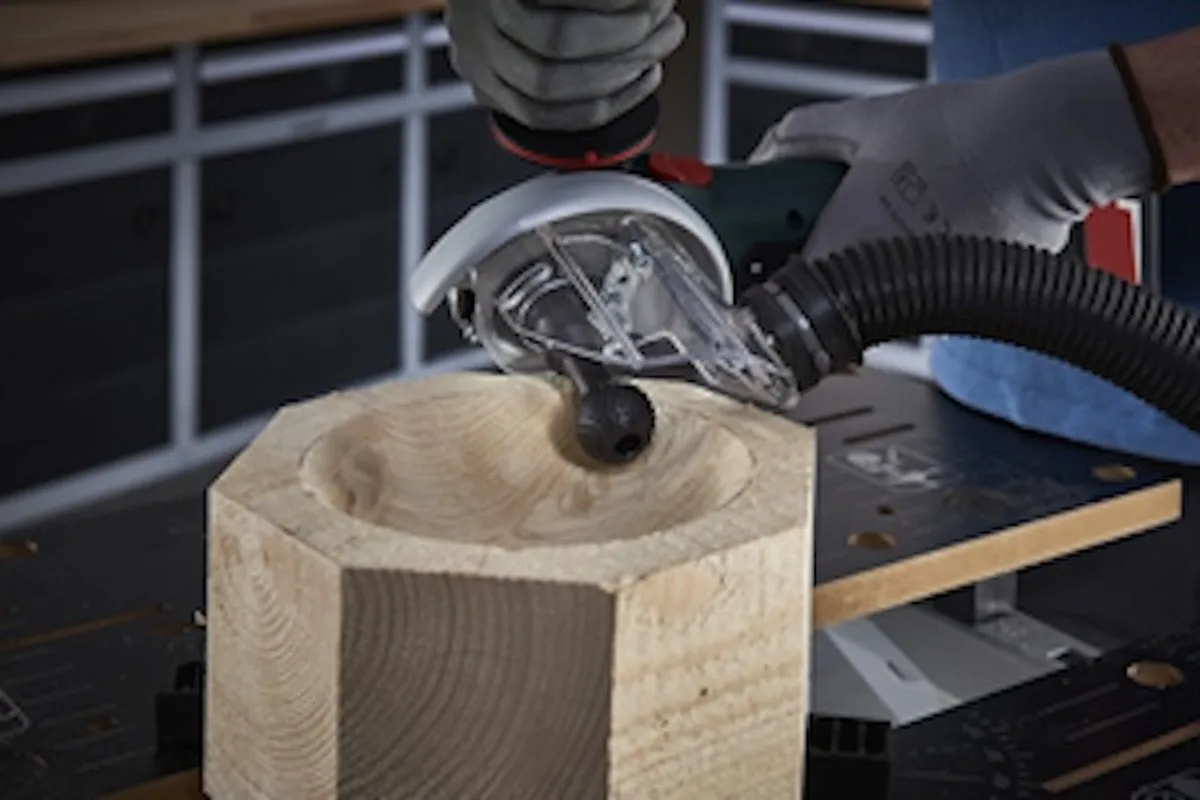 Wolfcraft Houtbewerkingsset voor Haakse Slijpers 4-delig 115-125mm