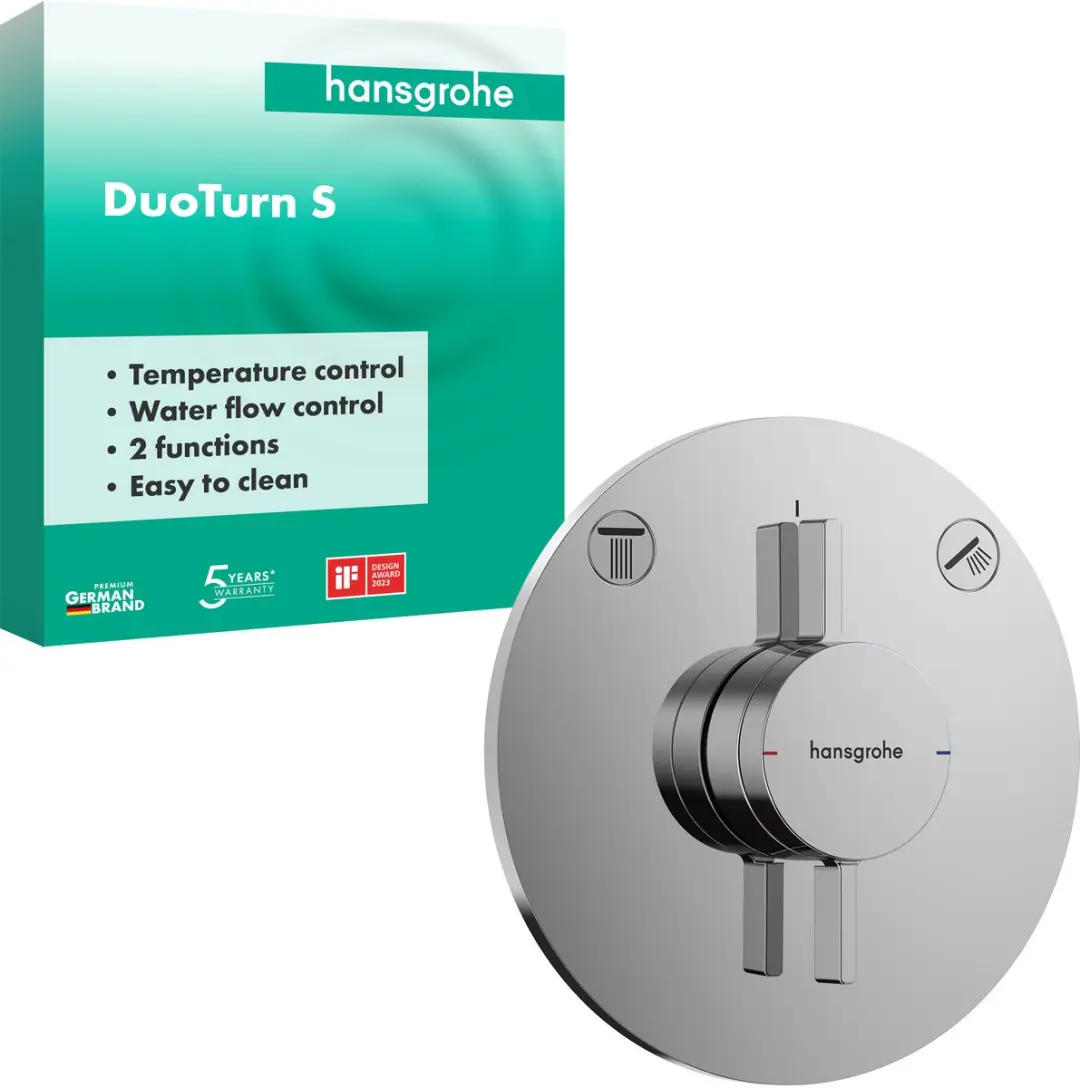 Hansgrohe DuoTurn S 75418000 Inbouw mengkraan - Chroom