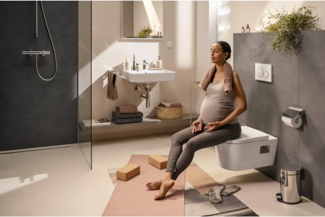 Hansgrohe EluPura Original S Closetzitting - Ureum - Wit - afbeelding 6 van 6