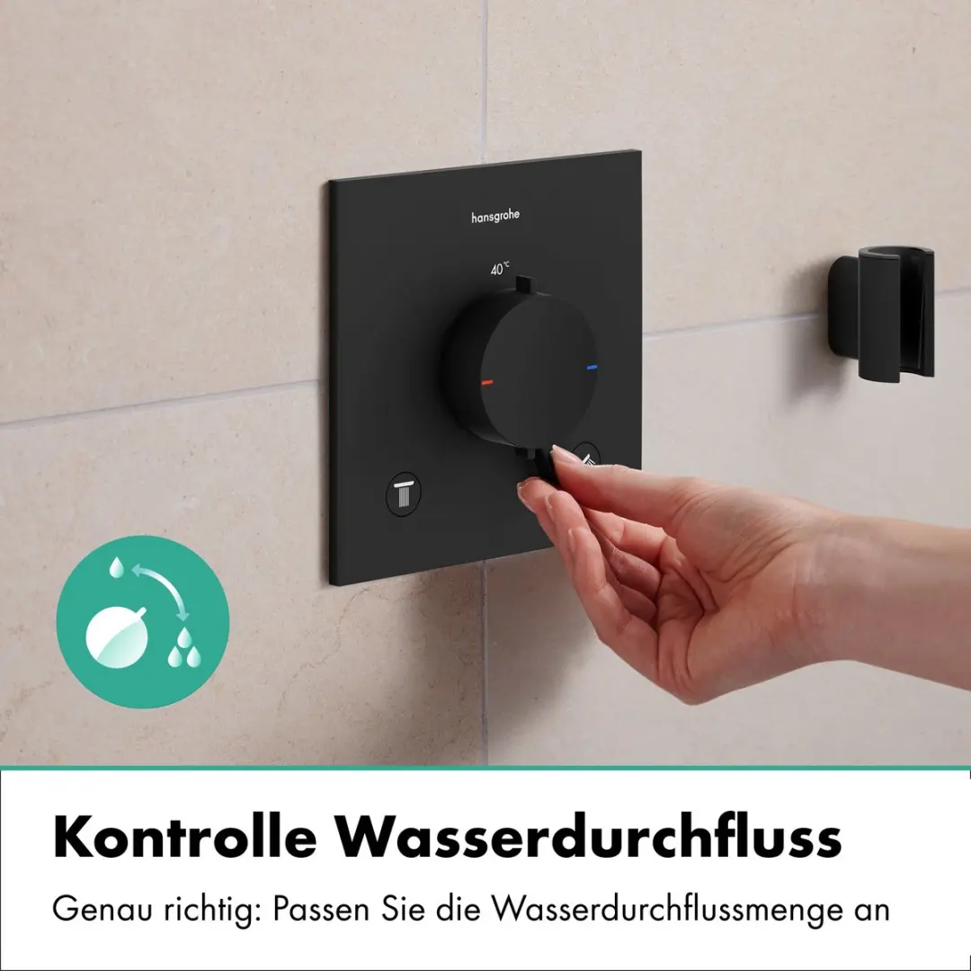 Hansgrohe Ecostat Comfort E 01500180 Inbouwthermostaat - afbeelding 6 van 6