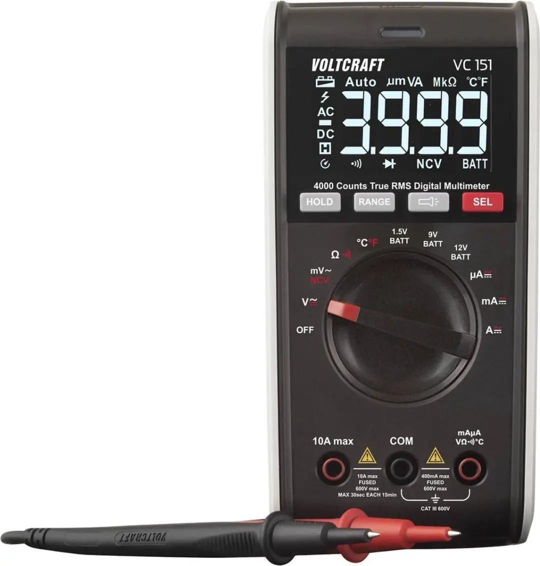 Voltcraft VC151 Multimeter VC-12922605