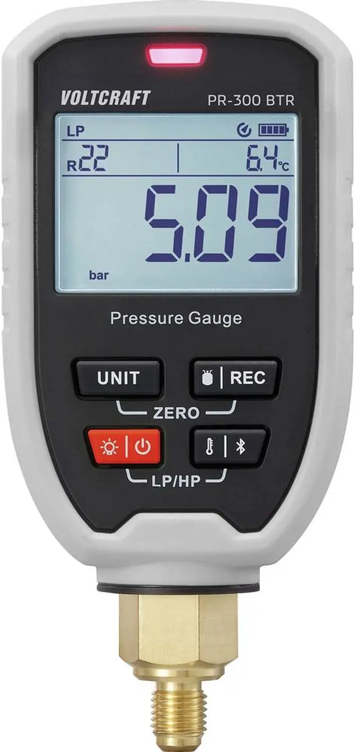 Voltcraft PR-300 BTR Absolutedrukmeter -1