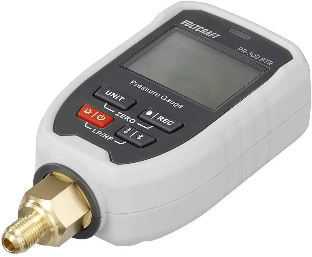 Voltcraft PR-300 BTR Absolutedrukmeter -1 - 60 bar - afbeelding 3 van 5