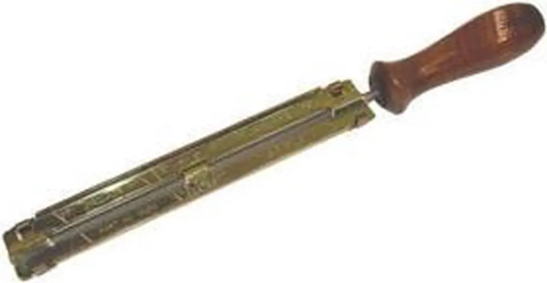 Oregon Vijlhouder 4.0mm met houten handvat - afbeelding 3 van 3