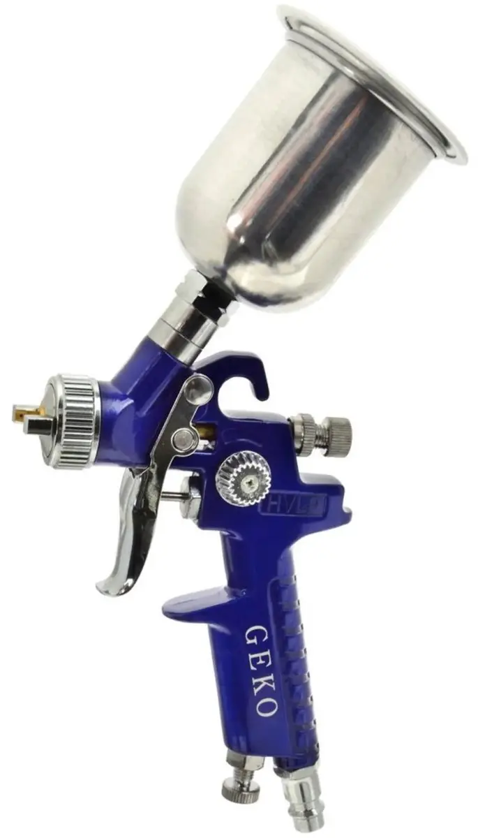 GEKO Compacte HVLP Spuitpistool - 0,8 mm - 125 ml - afbeelding 2 van 6