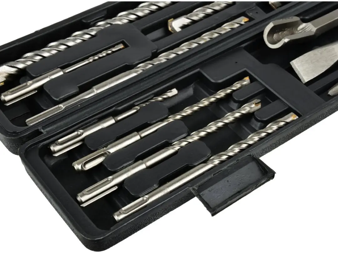 GEKO SDS Plus Boor- en Beitelset G40039 - 12-delig - afbeelding 2 van 6